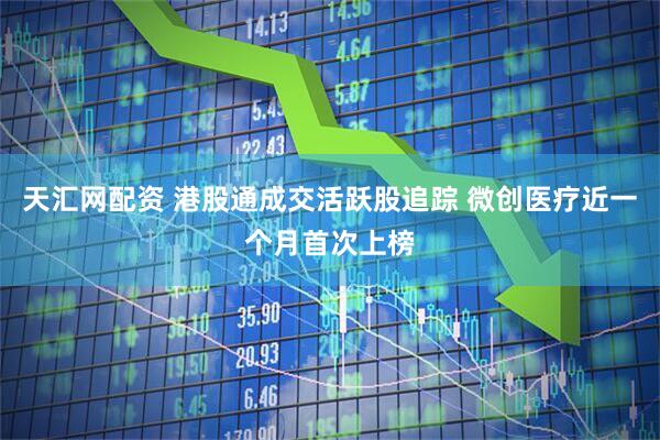 天汇网配资 港股通成交活跃股追踪 微创医疗近一个月首次上榜